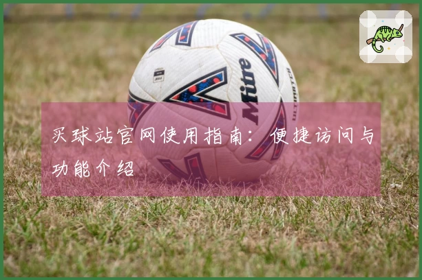 买球站官网使用指南：便捷访问与功能介绍